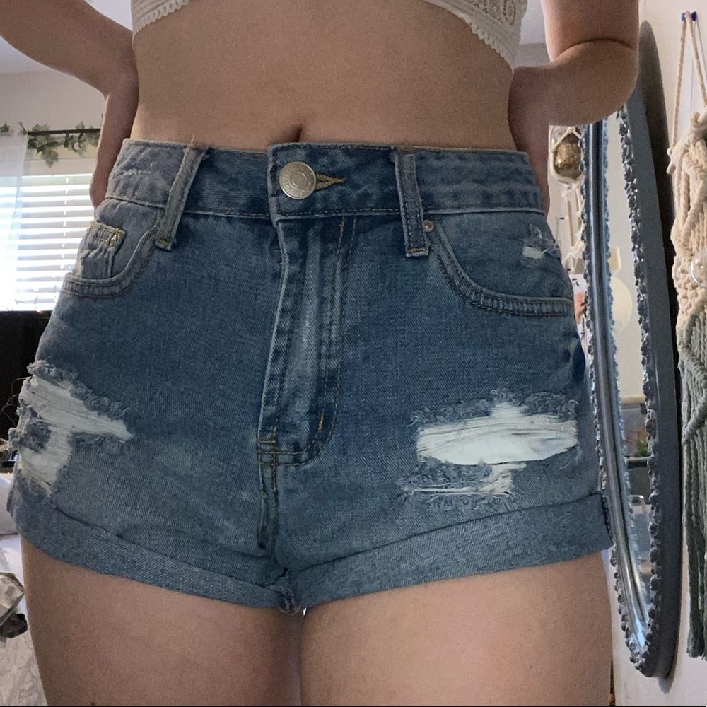 Jean shorts!